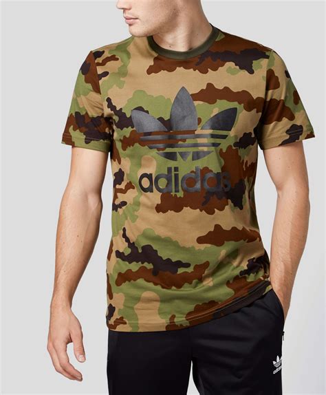 adidas camouflage t shirt herren|Adidas camo pants.